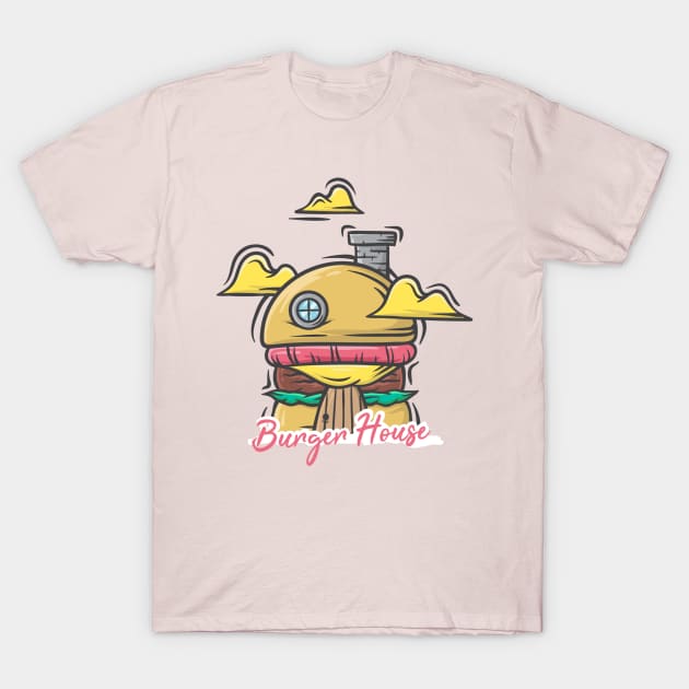 burger house T-Shirt by yazriltri_dsgn